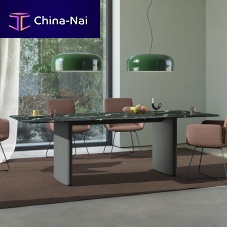Contemporary table Ipasolid woodlacquered MDFmarble