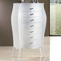 Classic chiffonier ART. 16433lacquered woodwhite