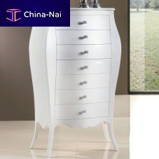 Classic chiffonier ART. 16433lacquered woodwhite