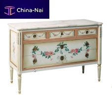 Chest of drawers with long legs CO1601Provence stylewoodennot specified