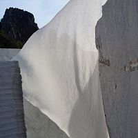 Plain sheer curtain fabric SAGIA linenpolyesterwashable