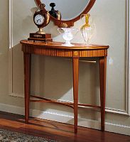 Biedermeier style sideboard table 208cherrywoodhalf moonhome
