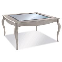 Traditional table BALTICsolid woodsolid wood basesquare
