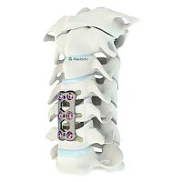 Cervical arthrodesis plate Mecta®-C lockingmetallic