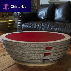 Original design coffee table TAPPO-XLbamboocardboardbamboo base