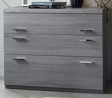 Contemporary chest of drawers MULTYmelaminerectangular3-drawer