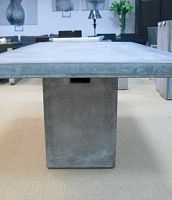 Contemporary dining table SEMPREfiber-reinforced concreterectangularhome