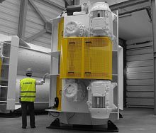 Paddle mixer MDTbatchpowderfor concrete