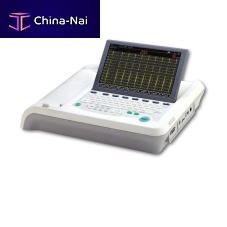 Resting electrocardiograph ECG120112-channeldigitalwith printer