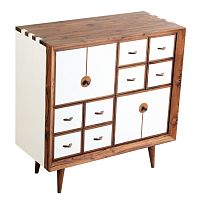 High sideboard CHAARtraditionalsolid woodteak