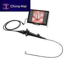 Video laryngoscope with integrated video monitor QG-3052