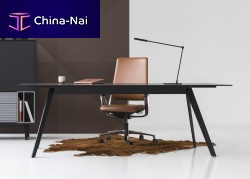 Free-standing desk Digniscontemporarywood veneerplywood