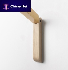 Contemporary coat hook TOUCANbeechsolid woodindividual