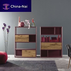 Free-standing bookcase JOLLYcontemporarylacquered wood