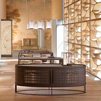 Contemporary sideboard YFOS oaksucupirametal