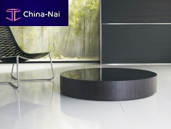 Contemporary coffee table BERKELEY 12IN; BERKELEY 8INglassroundhome