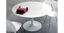 Contemporary table KALIXglassround