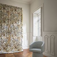 Upholstery fabric CHRONIQUES DE VOYAGE for curtainnature patternfloral pattern