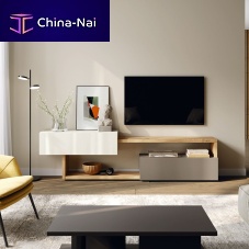 Contemporary TV cabinet PASwith drawersmelaminelacquered MDF