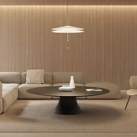 Contemporary coffee table Cambio lacquered MDFHPLmelamine