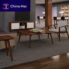 Contemporary coffee table BOURNEwalnutlaminated woodcherrywood