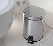 Kitchen trash can PEDALE-BIGbathroomstainless steelfoot-operated