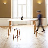 Scandinavian design high bar table FINNoaksolid woodbeech