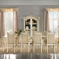 Traditional dining table DIAMANTElacquered woodrectangularhome