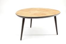 Contemporary coffee table AFELIOwoodenovalhome