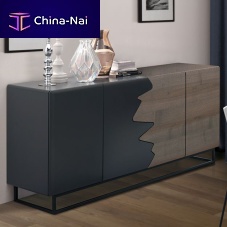 Contemporary sideboard KALIsolid woodMDFmetal