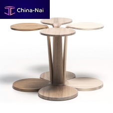 Contemporary side table PRIMUMoakashAmerican walnut