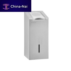 Wall-mounted toilet paper dispenser STELLAstainless steelcommercial