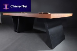 Contemporary conference table TESKOsolid woodsolid wood baserectangular