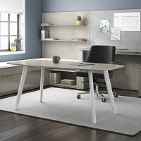 Executive desk PRIORITYwall-mountedcontemporarywooden