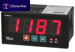 Temperature indicator 32 mm | TC67U-D4digitalpanel-mount