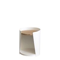 Contemporary bedside table ARMANDoakMDFsteel