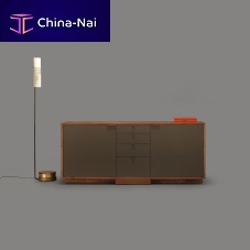 Contemporary sideboard LINEGROUND SERVERoakwalnutcherrywood