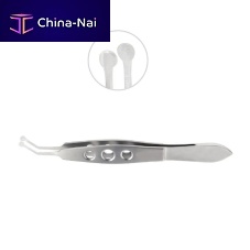 Ophthalmology forceps SM-0724Tweedbentstainless steel