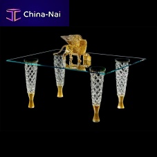 Original design dining table TBL/1/CRIMurano glassglass baserectangular