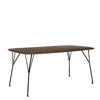 Contemporary table VISCOUNTwalnutashMDF