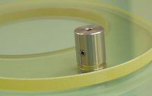 Radiation shielding glass