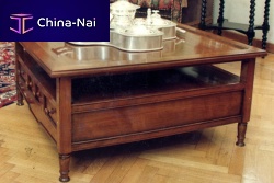 Traditional coffee table 31-7Zwoodensquarehome