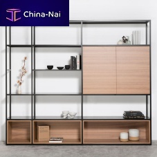 Free-standing bookcase LIACmodularcontemporaryfor office
