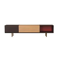 Contemporary TV cabinet SWINGmodular2-doorwith storage