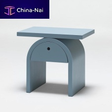 Contemporary bedside table Arcomlacquered MDFlacquered MDF baserectangular