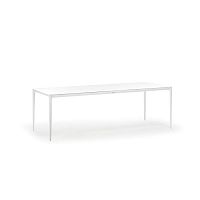 Contemporary table BAHAMAS aluminumaluminum baserectangular