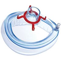 PVC anesthesia mask Crystallatex-freedisposabletransparent