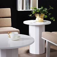 Contemporary side table CAPoakashbirch