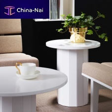 Contemporary side table CAPoakashbirch