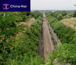 Reinforcement geogrid BIANMAT ® for erosion controlfor retaining wallspolymer